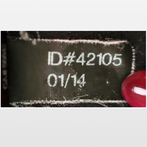 Express Leggings Womens Large Black Side Silver Studded Pants Goth - Picture 16 of 16